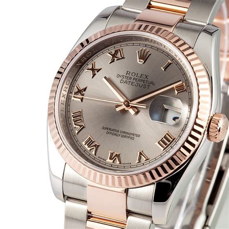 rolex rose gold date just.